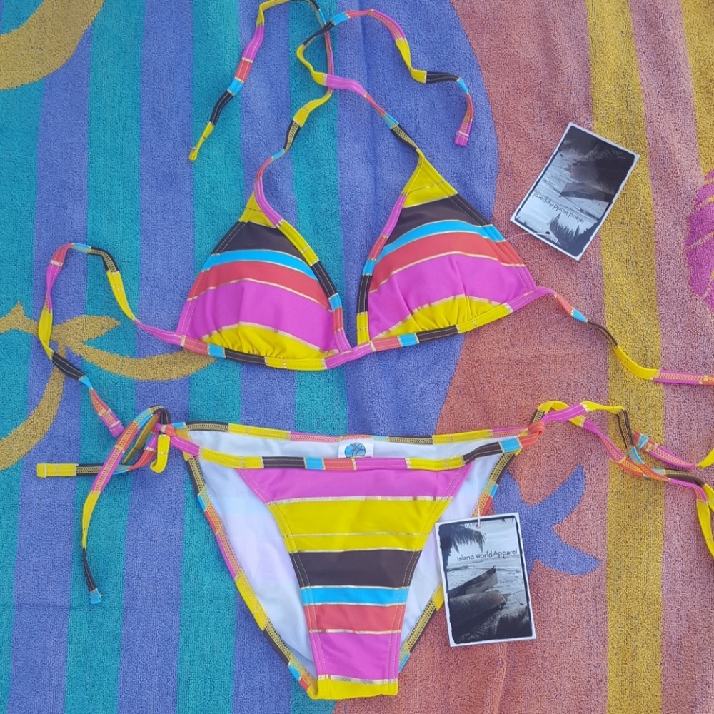 Multicolored bikini